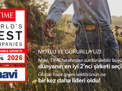 Mavi, TIME Tarafından Sürdürülebilir Büyümede Dünyanın en İyi 2’nci Şirketi Seçildi 1 mavi